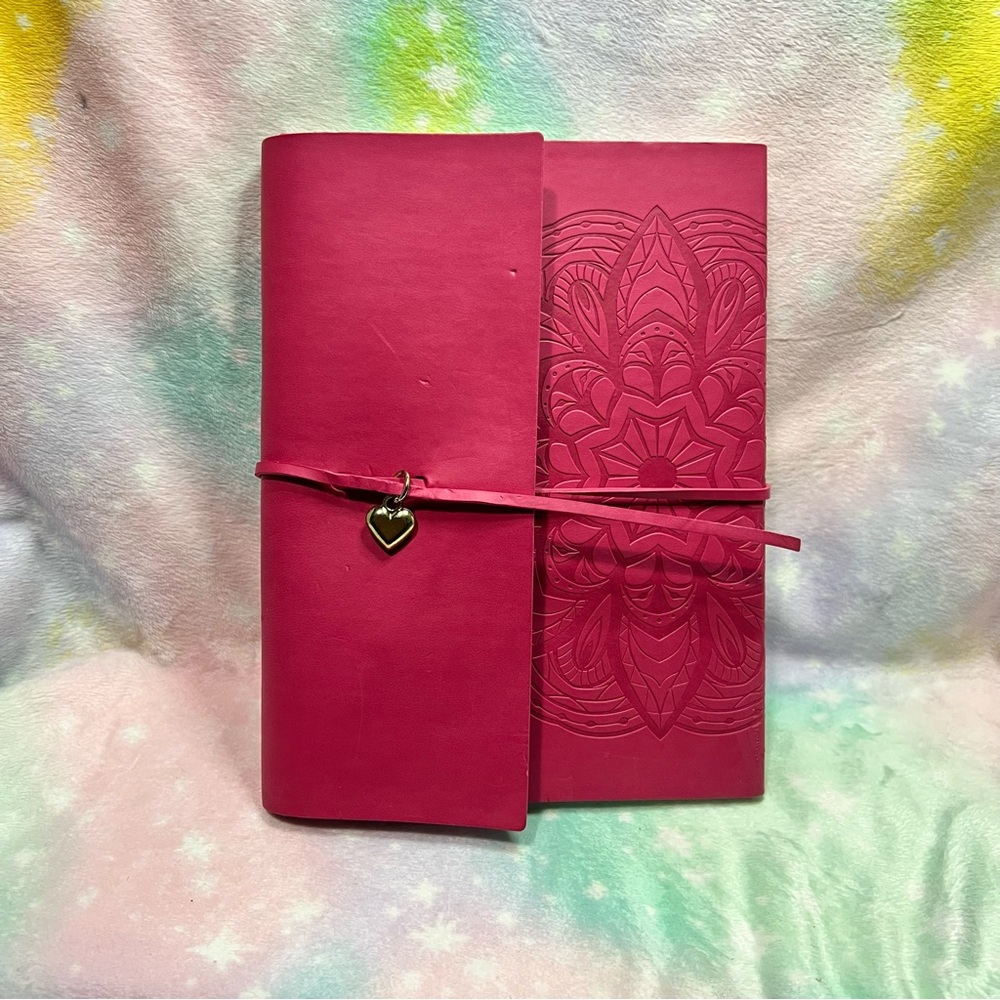 Pink Embossed Journal